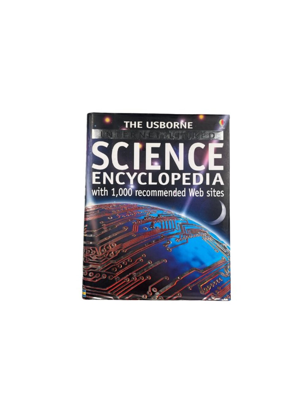 Usborne Science Encyclopedia Hardcover Internet Linked Educational Reference